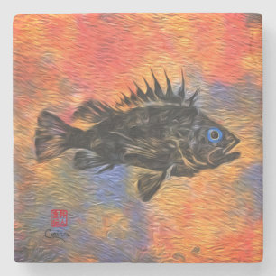 Killback Rockfish - Marble Underlägg