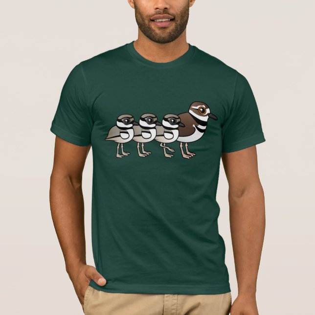 Killdeer & tre chickar tee (Framsida)