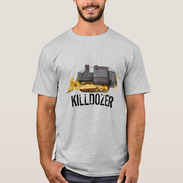 Killdozer-Tank T Shirt (Framsida)
