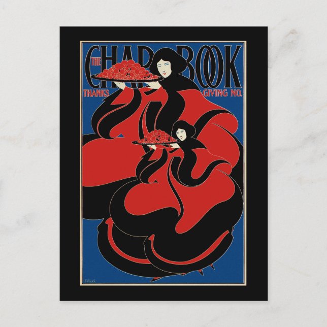 Kille-Boken, thanksgiving numrerar Helg Vykort (Framsida)