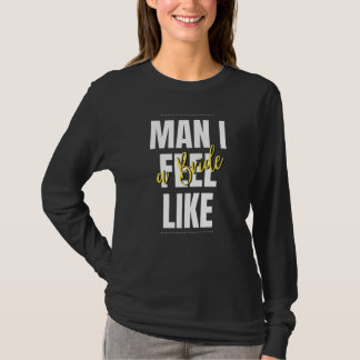 Kille jag känner mig som en brud Bröllopsduschlag T Shirt