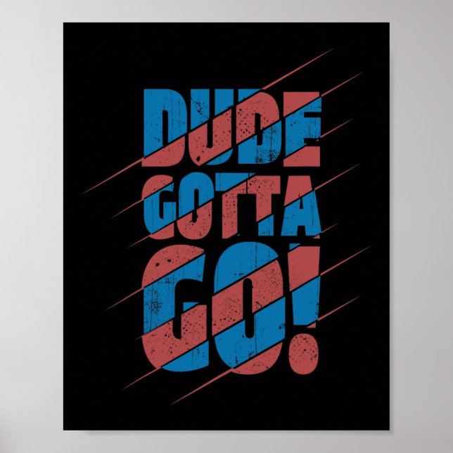 Kille Måste Gå!  Poster (Framsidan)