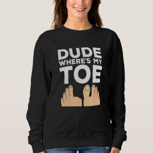 Kille Var Är Min Tå Kirurgi Återhämtning Ben Amp T Shirt
