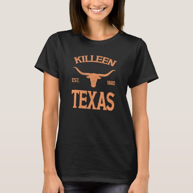 Killeen Texas 1 T Shirt (Framsida)