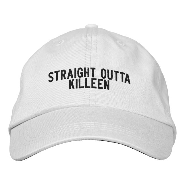 Killeen TEXAS Hat Broderad Keps (Framsida)