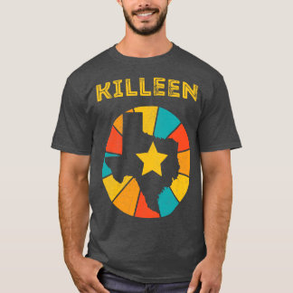 Killeen Texas Vintage Distress Souvenir 1 T Shirt
