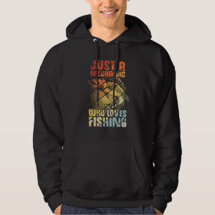 Killen Är Bara En Mekniker Som älskar Fiske Bil S Hoodie