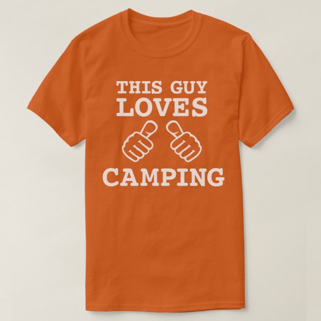 Killen kärlek camping t shirt (Design framsida)