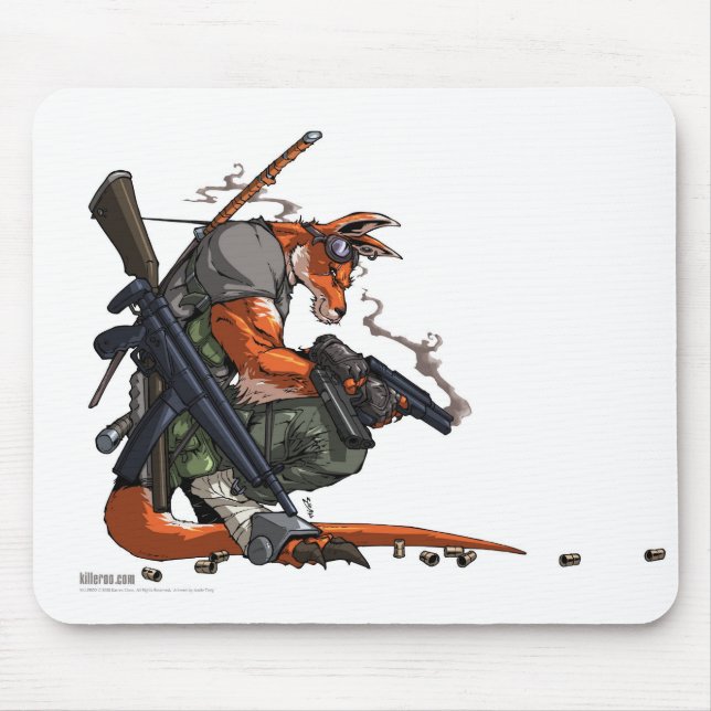 Killeoo mousepad vid den Andie tongen Musmatta (Framsidan)