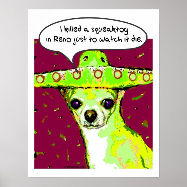 Killer Chihuahua Poster (Framsidan)