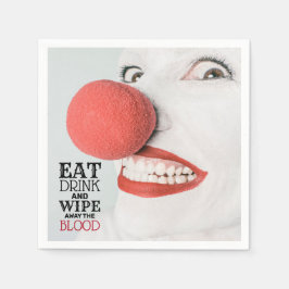 Killer Clown, Halloween fest Pappersservett