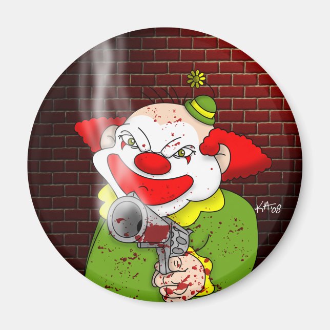 Killer Clown Magnet (Framsidan)