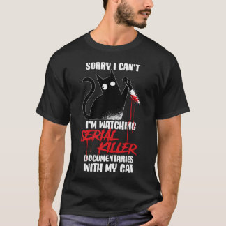 Killer Documentaries Funnyrue Crime Show Gift vint T Shirt