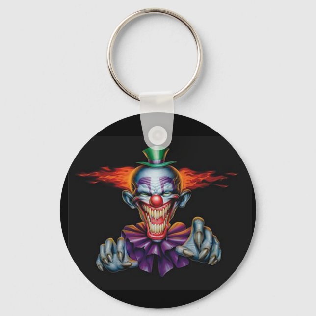 Killer Evil Clown Nyckelring (Framsida)