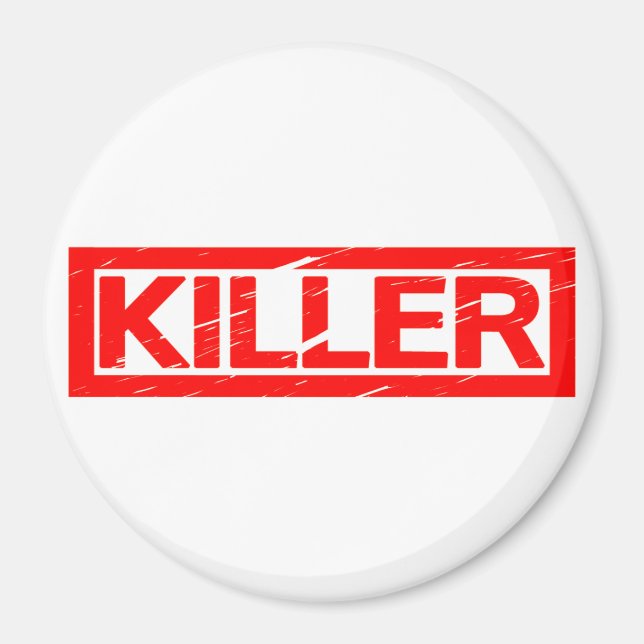 Killer Frimärke Magnet (Framsidan)