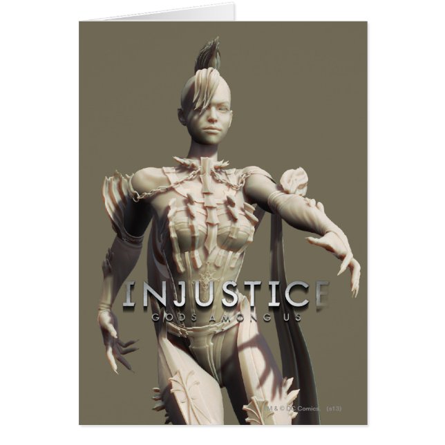 Killer Frost Alternate Hälsningskort (Framsidan)