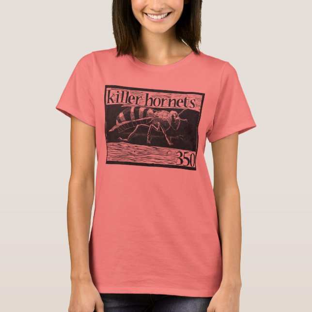 Killer Hornets Tee Shirt (Framsida)