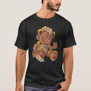 Killer Nalle Lazy Halloween Costume Scary Mon T Shirt