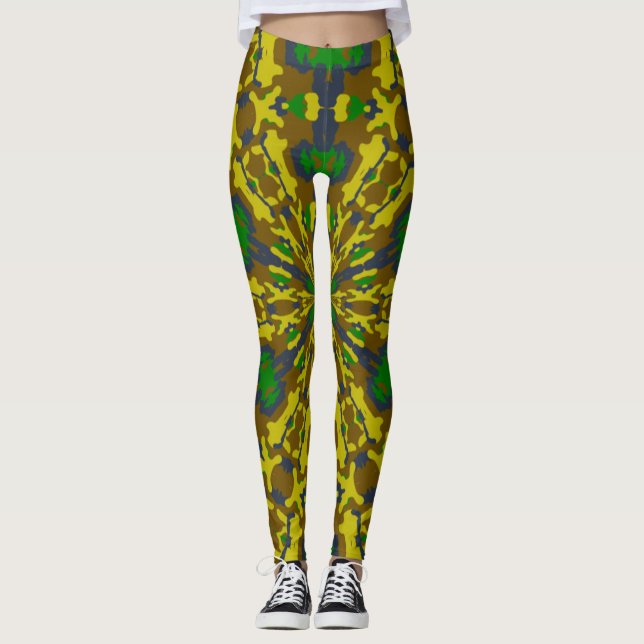 Killer Ninja Glam Girl Camo Leggings (Framsida)