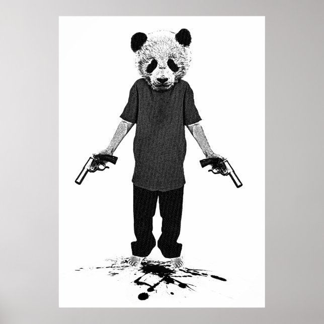 Killer panda poster (Framsidan)