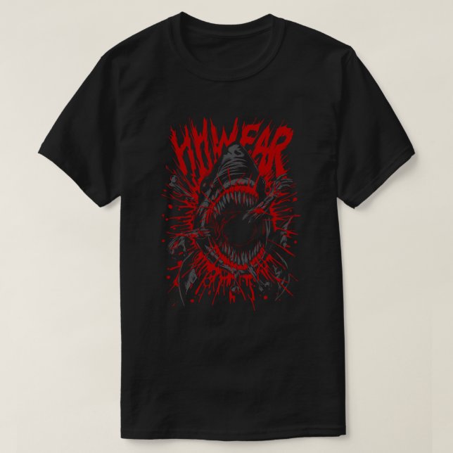 Killer Shark T Shirt (Design framsida)