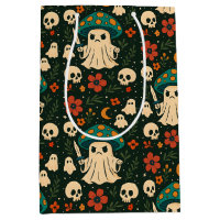 Killer Shroom-Skull & Flowers Mönster