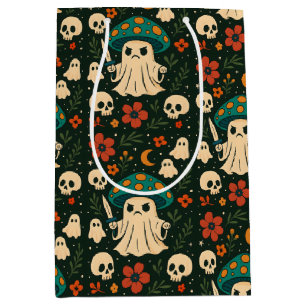 Killer Shroom-Skull & Flowers Mönster