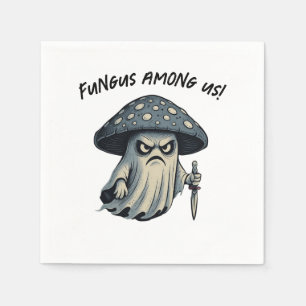 Killer 'Shroom - Spooky Ghost med Knivar Pappersservett
