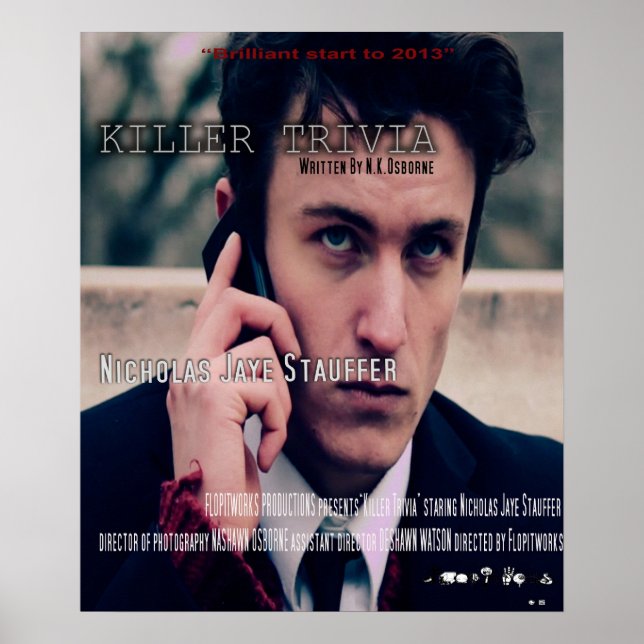 Killer Trivia Poster (Framsidan)