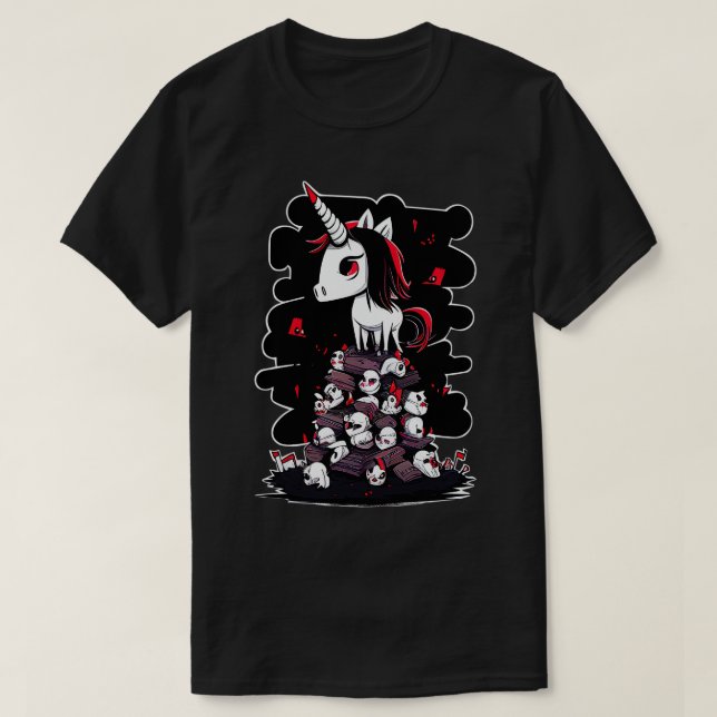 Killer Unicorn T Shirt (Design framsida)