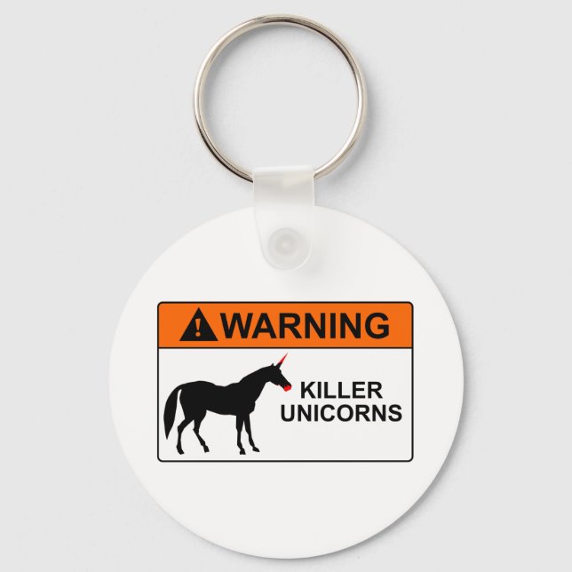Killer Unicorns Nyckelring (Framsida)