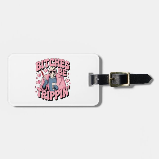 Killer Valentine Vibes Bagagebricka (Horisontell Framsida)