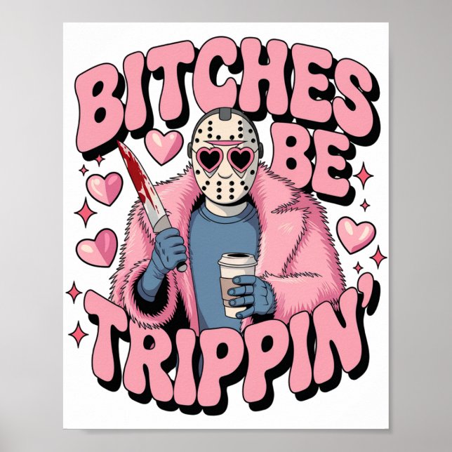 Killer Valentine Vibes Poster (Framsidan)