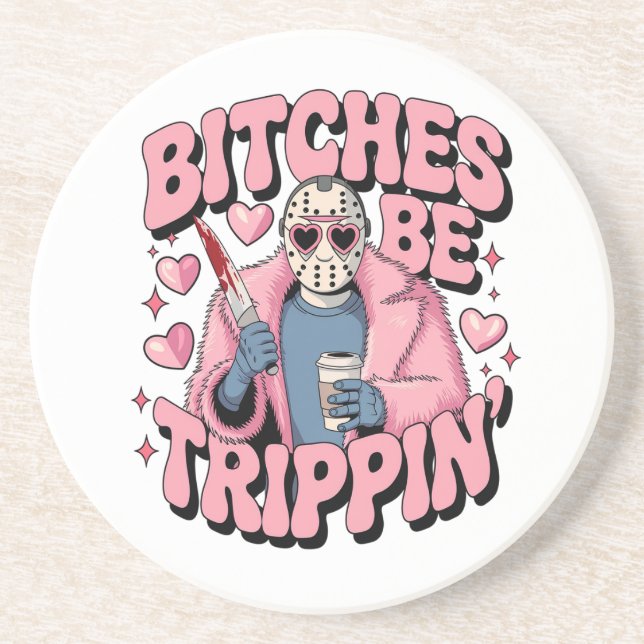 Killer Valentine Vibes Underlägg (Framsidan)