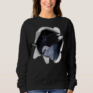 Killer Whale and Tapet Fishing Dyka me T Shirt