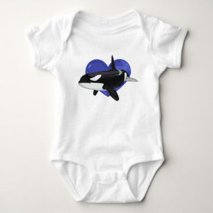 Killer Whale Baby Shirt Tröja