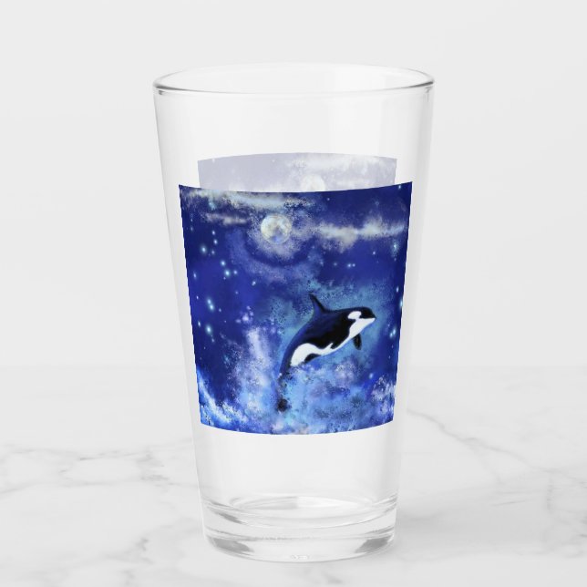 Killer Whale Glass Glaskopp (Framsida)
