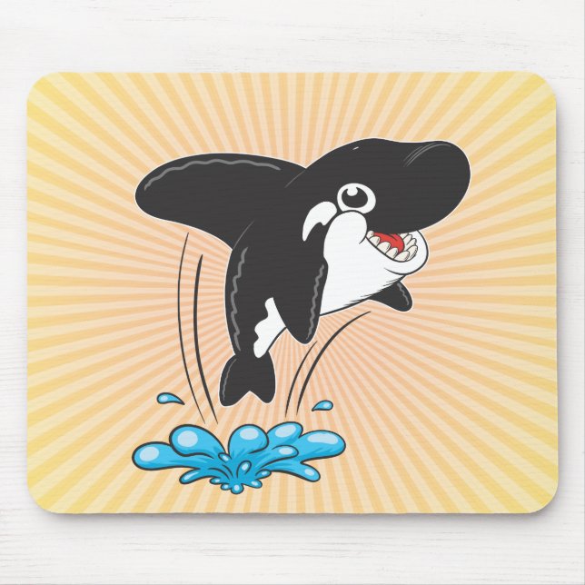 Killer Whale Mouse Pad Musmatta (Framsidan)