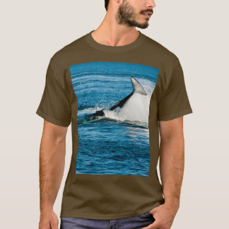 Killer whale orca hoppande 20 t shirt
