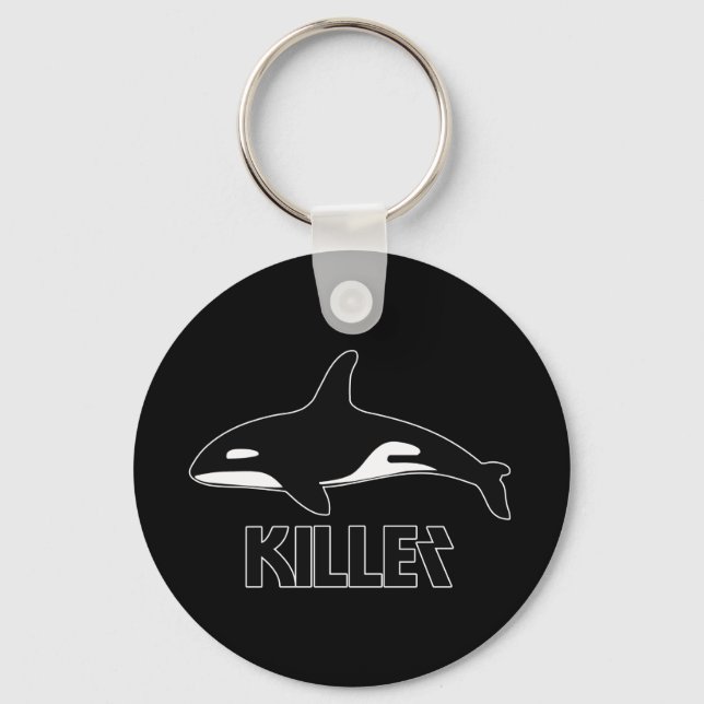 Killer Whale Orca of Death Nyckelring (Framsida)