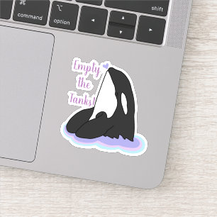 Killer Whale Orca Sticker Klistermärken