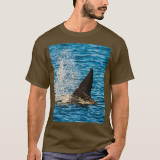 Killer whale orca svan fin t shirt
