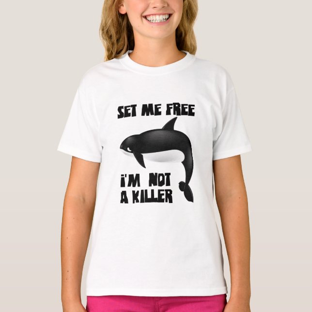 Killer Whale - Orca Tee Shirt (Framsida)