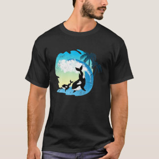 Killer Whale Orcas Ocean Animal Lover Diver Gift W T Shirt