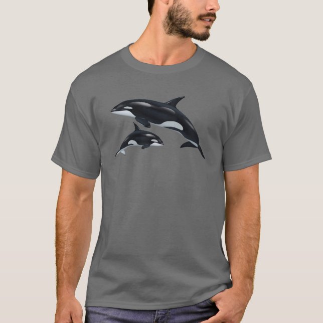 Killer Whale T-Shirt (Framsida)