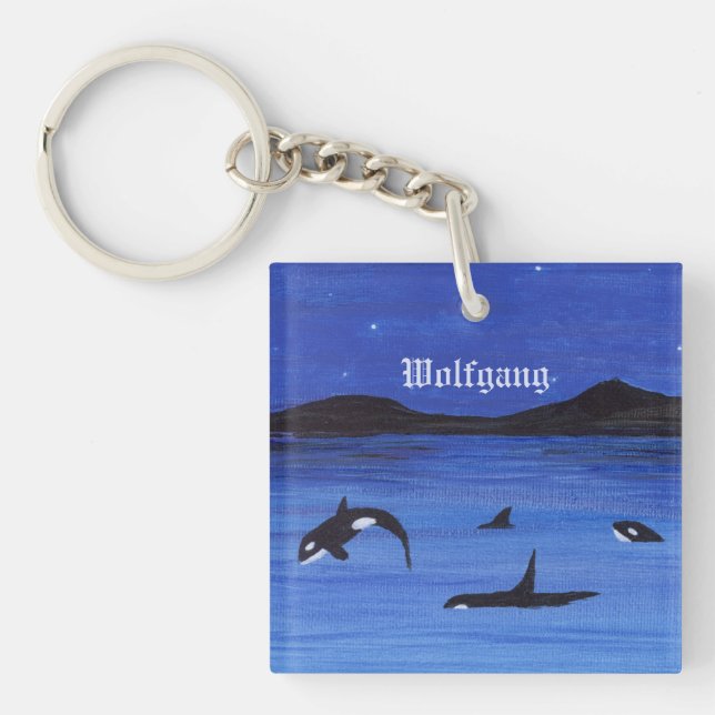 Killer Whales Keychain (Framsidan)