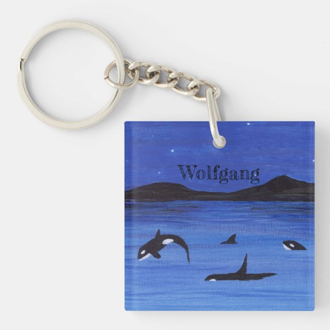 Killer Whales Keychain (Framsidan)