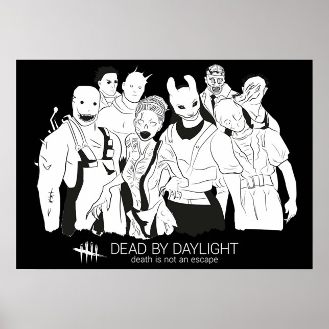 Killers Dead by day light mörk version Poster (Framsidan)