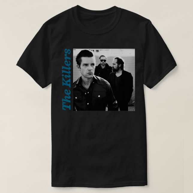 Killers Officiell Side Photo Pullover  T Shirt (Design framsida)