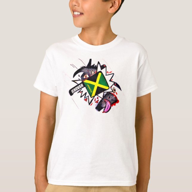 KILLGOAT JAMAICA Kids' Basic T-Shirt (Framsida)